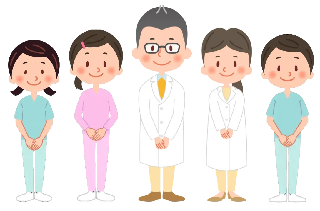 皆さまを笑顔でお迎え